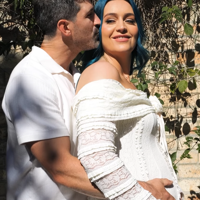 Amy Sheppard in her pregnancy announcement video