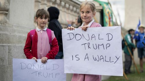 Some young Londoners share their thoughts on the US President.