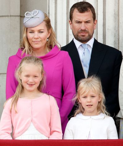 Autumn Phillips Peter Phillips daughters Savannah Isla