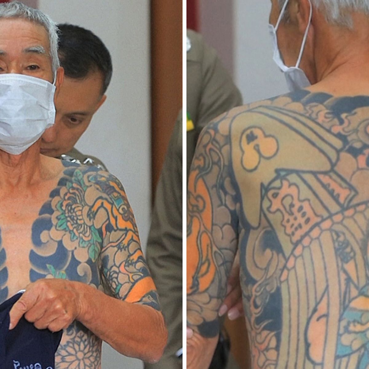 Japanese fugitive's tattoo leads to his arrest after ten years on the run
