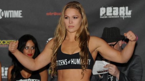 UFC champ Ronda Rousey says she could outfight '100 percent' of men in her weight class