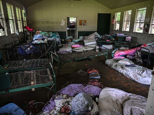 Camp Mystic, where 27 girls were missing after flash flooding in Hunt, Texas.