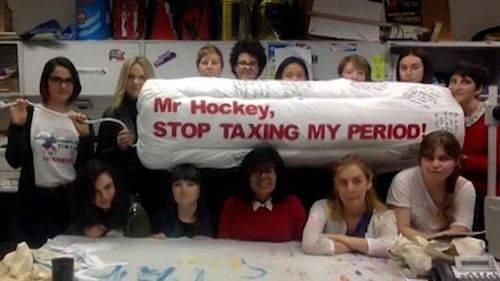 'Stop taxing my period' - The women behind the push to remove the GST from women's sanitary items. (ABC)