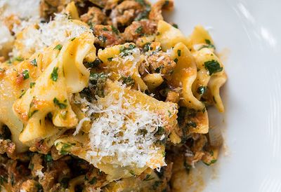 Duck and veal ragu for pasta