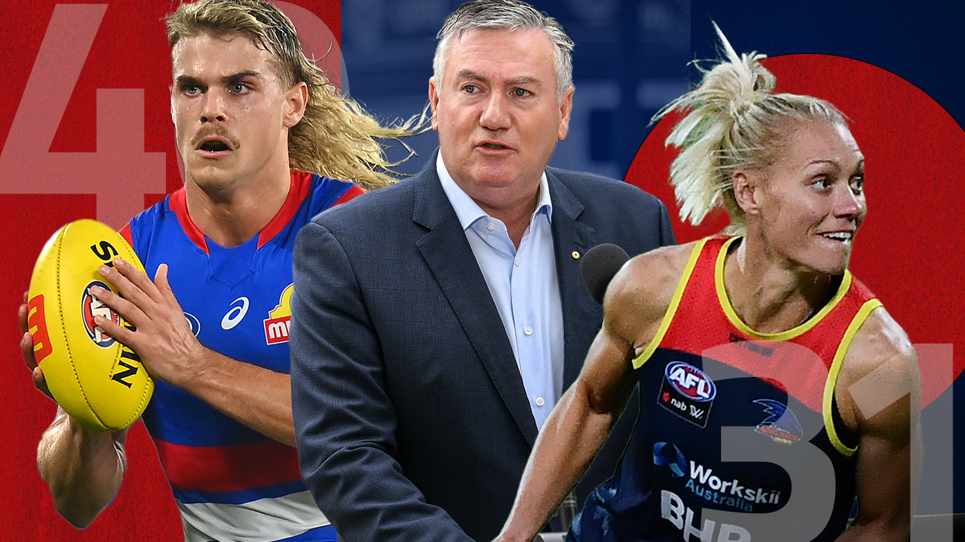Bailey Smith, Eddie McGuire and Erin Phillips are among the AFL&#x27;s most influential figures.