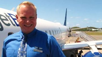 Steven Slater spectacularly quit his job at JetBlue in 2010 by grabbing some beers and slipping down the emergency slide  after Flight 1052 had landed. (Steven Slater)