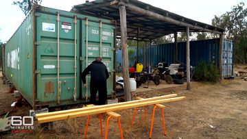 The Taylor family are calling these shipping containers home so they can live mortgage-free.