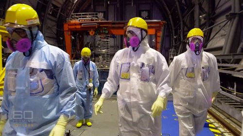 60 Minutes went inside the Fukushima nuclear plant.