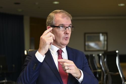 NSW Opposition Leader Michael Daley conceded he got details muddled when participating in a live television debate. (AAP Image/Lukas Coch)