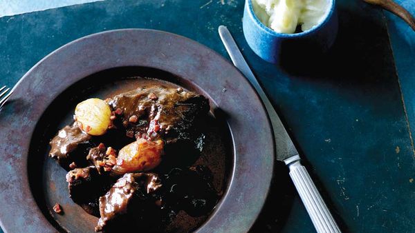 Beef cheek bourguignon recipe