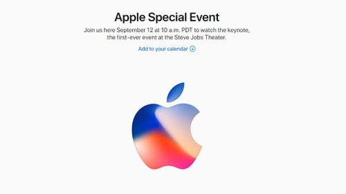 The "Special Event" will be live-streamed via the Apple website. (Apple Inc.)
