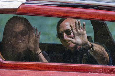Jeff Bezos and Lauren Sanchez