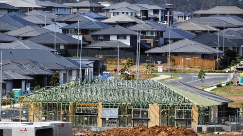 Along with reduced clearance rates, essentially the price drop means fewer Australians are selling their homes, and those that are receive lower prices. Picture: 9NEWS.