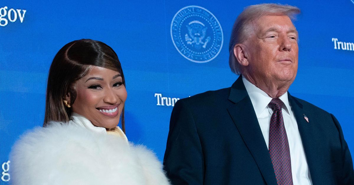Nicki Minaj jumps on the 'bandwagon' as Trump's new celebrity ally