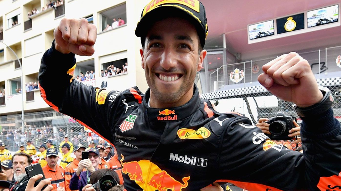 Red Bull's Daniel Ricciardo overcomes power loss to win Monaco GP