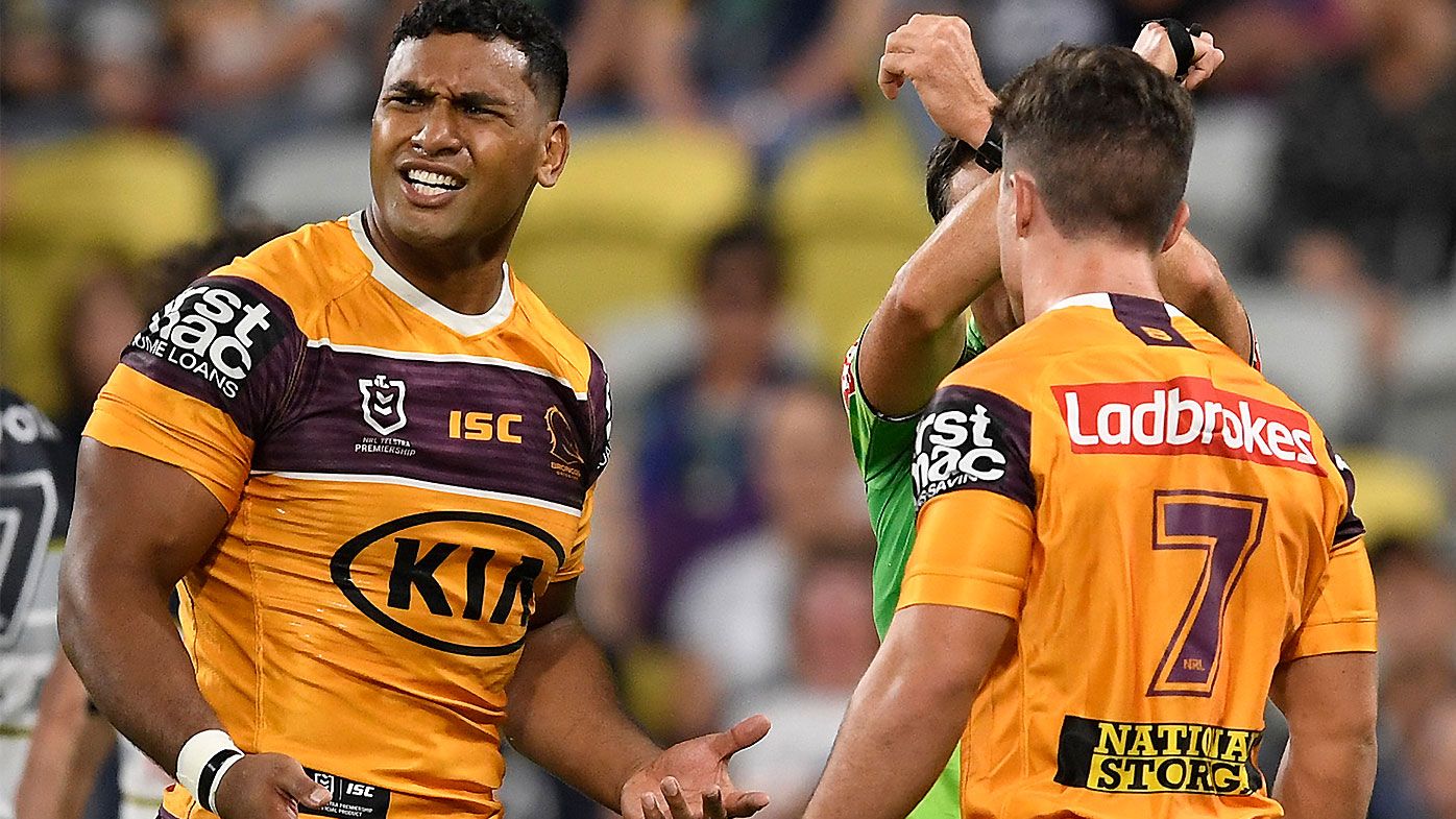 Tevita Pangai Jr set to be hit with monster fine from NRL for COVID-19 breach at barbershop