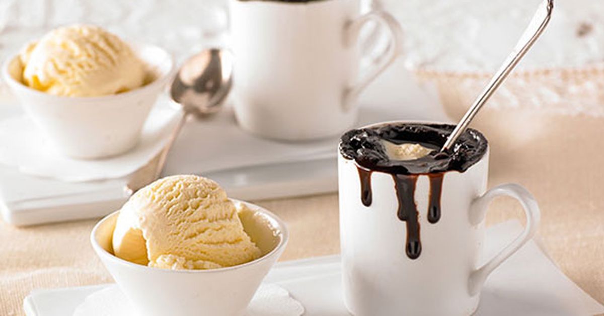 Microwave choc fudge pots - 9Kitchen