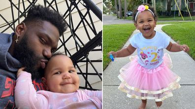 The two-year-old daughter of Shaquil Barrett, Arraya, has drowned in the family's swimming pool
