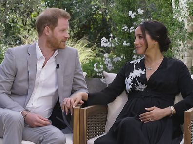 Prince Harry and Meghan Markle talk to Oprah