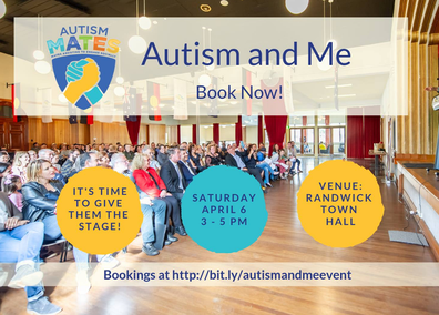 Noah will be speaking at the Autism and Me event on Saturday, April 6.