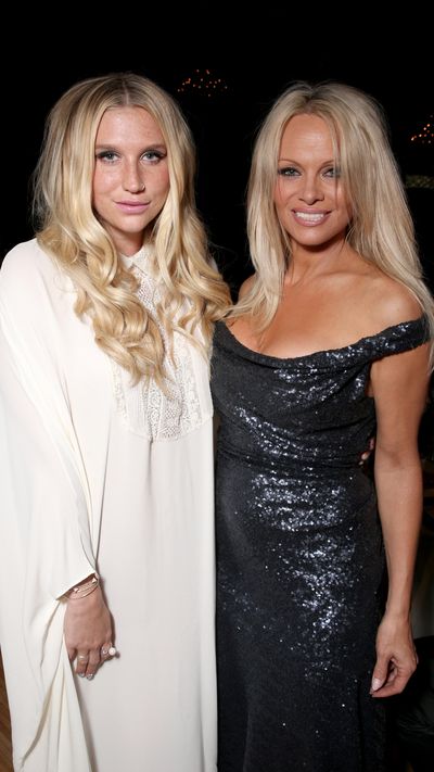 Kesha and Pamela Anderson