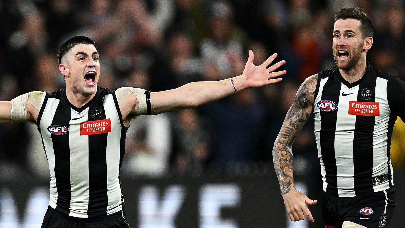 Magpies edge Giants in one-point MCG heart-stopper to book grand final berth