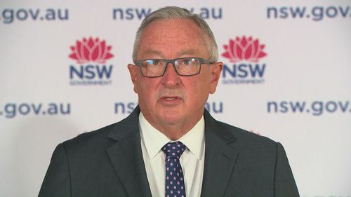 NSW Health Minister Brad Hazzard