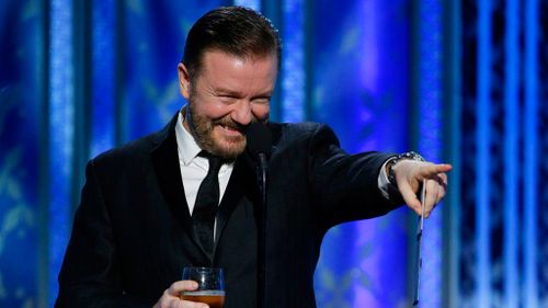 Ricky Gervais kicks off Golden Globes campaign with provocative tweet