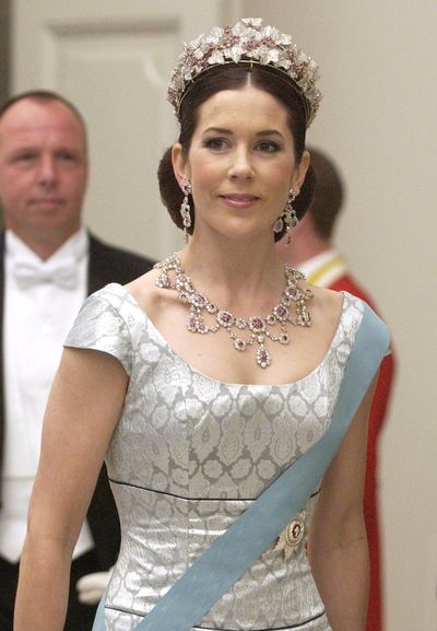 Crown Princess Mary's Ruby tiara