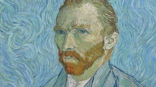 A self-portrait of Vincent Van Gogh.