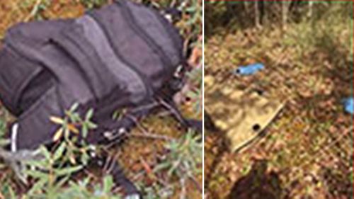 Police found Kam Mcleod's backpack during the manhunt through Manitoba.