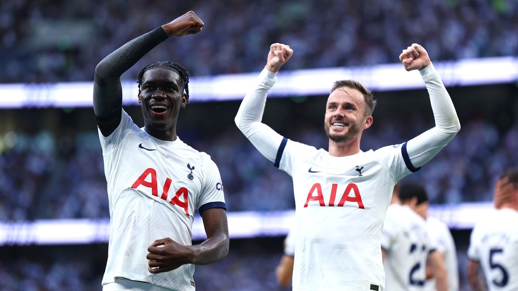 EPL Premier League results: Ange Postecoglou's Tottenham Hotspur go top of  table, Manchester United comeback win over Sheffield, highlights, reaction,  scores