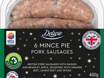 Shoppers 'taken aback' by mince pie flavoured sausages