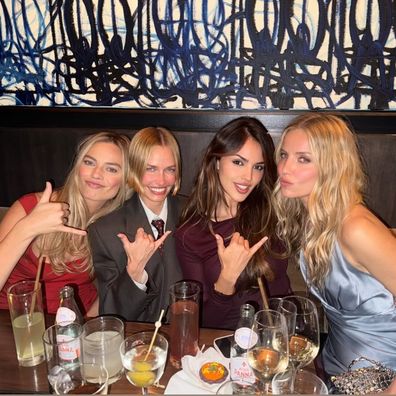 Margot Robbie, Lara Worthington, Eiza Gonzalez and Annabelle Wallis at Phoebe Tonkin wedding