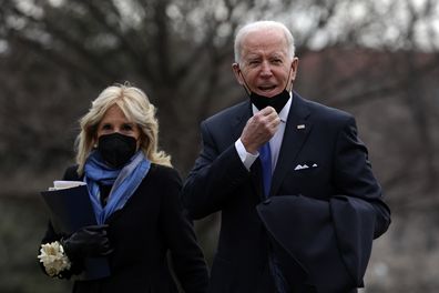 Joe Biden and wife Jill Biden