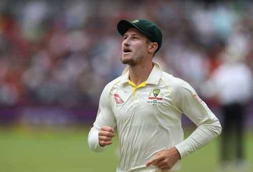 Cameron Bancroft was found to have used the electrical tape to rough up the ball during play in the third test. (AAP)