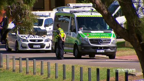 The alleged attacker was arrested at a park across the road from the home. (9NEWS)