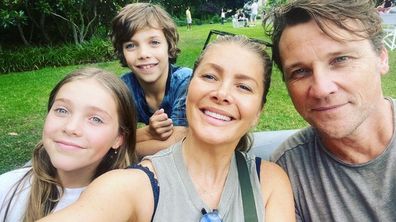 Natalie Bassingthwaighte family selfie