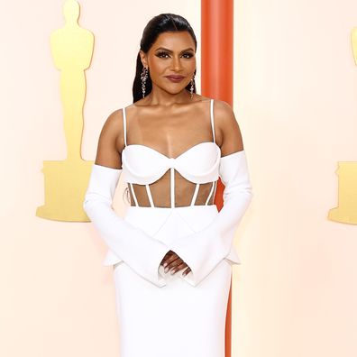 Mindy Kaling attends the 95th Annual Academy Awards on March 12, 2023 in Hollywood, California. (Photo by Arturo Holmes/Getty Images )