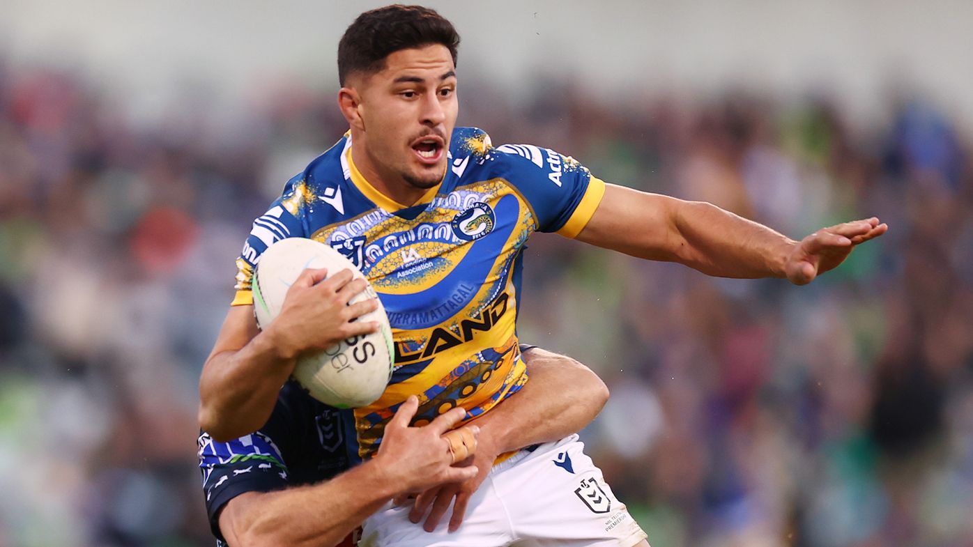 Parramatta Eels star Dylan Brown charged with sexual touching after alleged incident on Saturday night