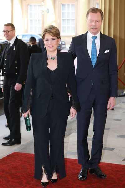 Luxembourg royals attend coronation reception