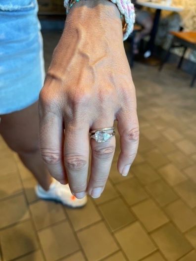 wife wedding ring recovered from river