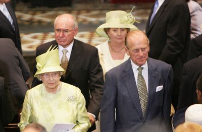 John Howard, the Queen & Prince Philip