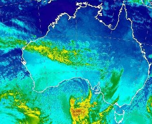 Most of the country can expect sunny skies but the temperature will drop sharply once the sun goes down. Picture: Bureau of Meteorology