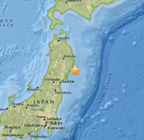 Japan rocked by 6.8-magnitude earthquake
