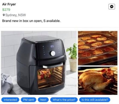 Air Fryer ad