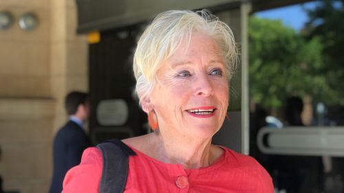 Maggie Beer appeared as a character witness at the District Court, in Adelaide on October 16. (AAP)