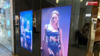 Honey Birdette: soft porn advertising at shopping centres