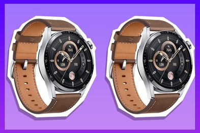 9PR: HUAWEI WATCH GT 3 46 mm Smartwatch, 2 Weeks' Battery Life, All-Day SpO2 Monitoring, Personal AI Running Coach, Accurate Heart Rate Monitoring, 100+ Workout Modes, Australian Version - Brown