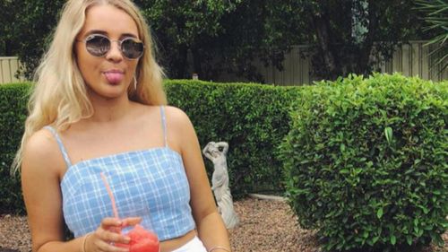 Alexandra Ross-King collapsed at the FOMO festival in Parramatta on Saturday.
